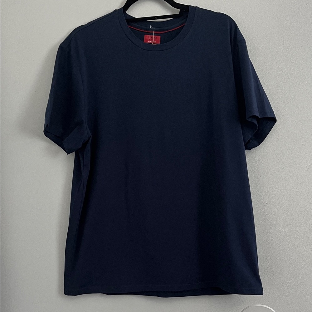 Alfani Deep Blue Short Sleeve Tee